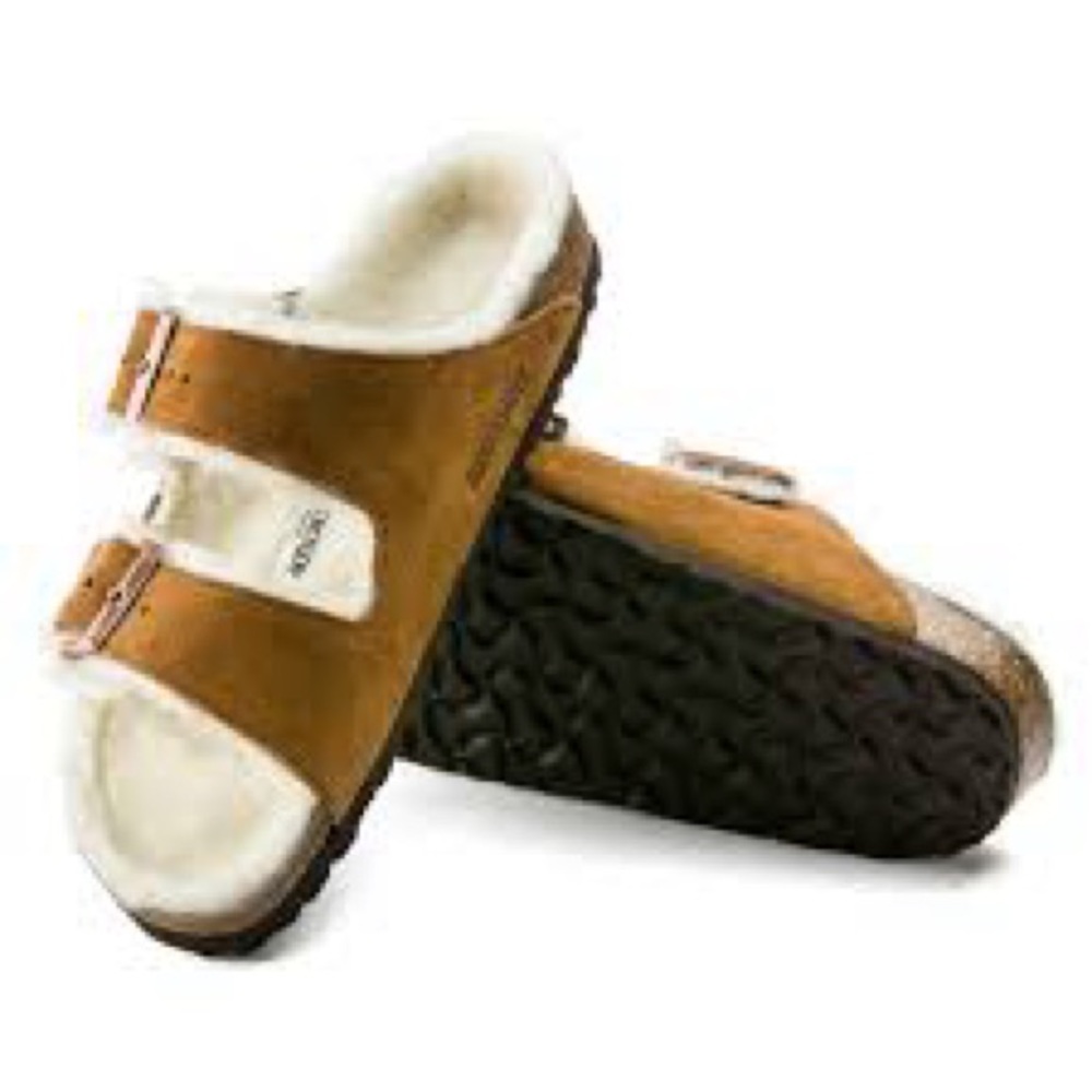 Birkenstock Arizona Shearling Size EU 42 US 11-11.5 NEW narrow fit